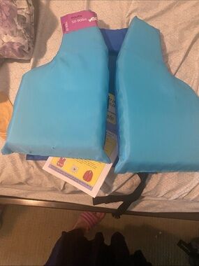 Exxel Youth Blue Swim Life Jacket Vest